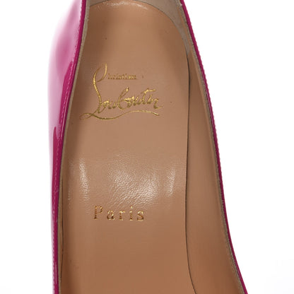 Christian Louboutin Patent Pigalle Follies 100 Pumps 36 Rose Indien 7 of 8