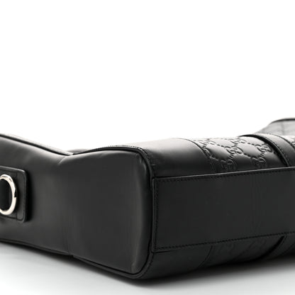 Gucci Guccissima Signature Eden Briefcase Black 9 of 11