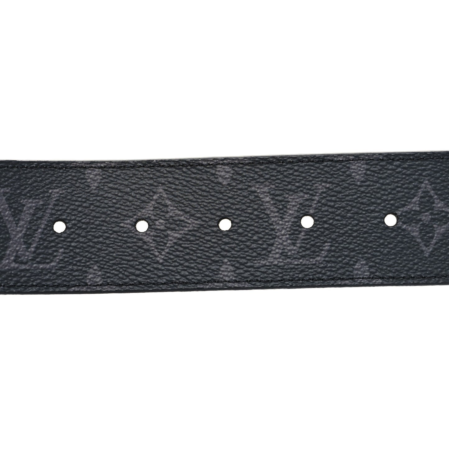Monogram Eclipse Taigarama 40mm LV Initiales Reversible Belt 95 38 Black