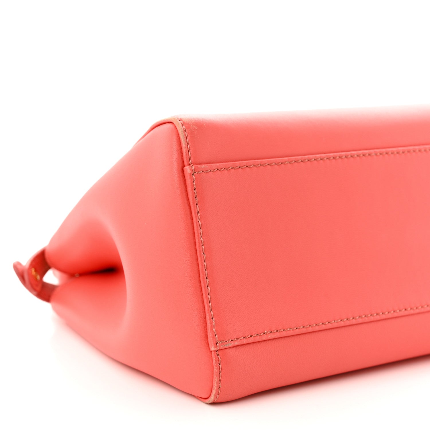 Fendi Nappa Mini Peekaboo Iconic Satchel Rosa Exstasy 9 of 11