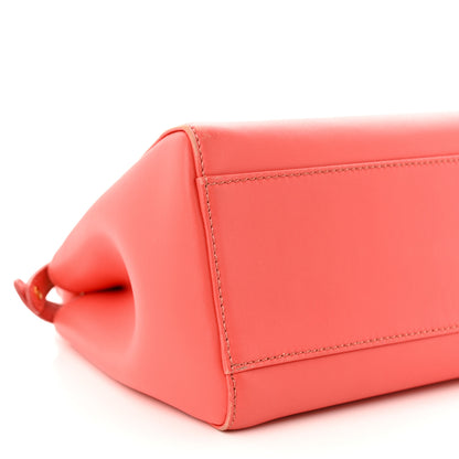 Fendi Nappa Mini Peekaboo Iconic Satchel Rosa Exstasy 9 of 11