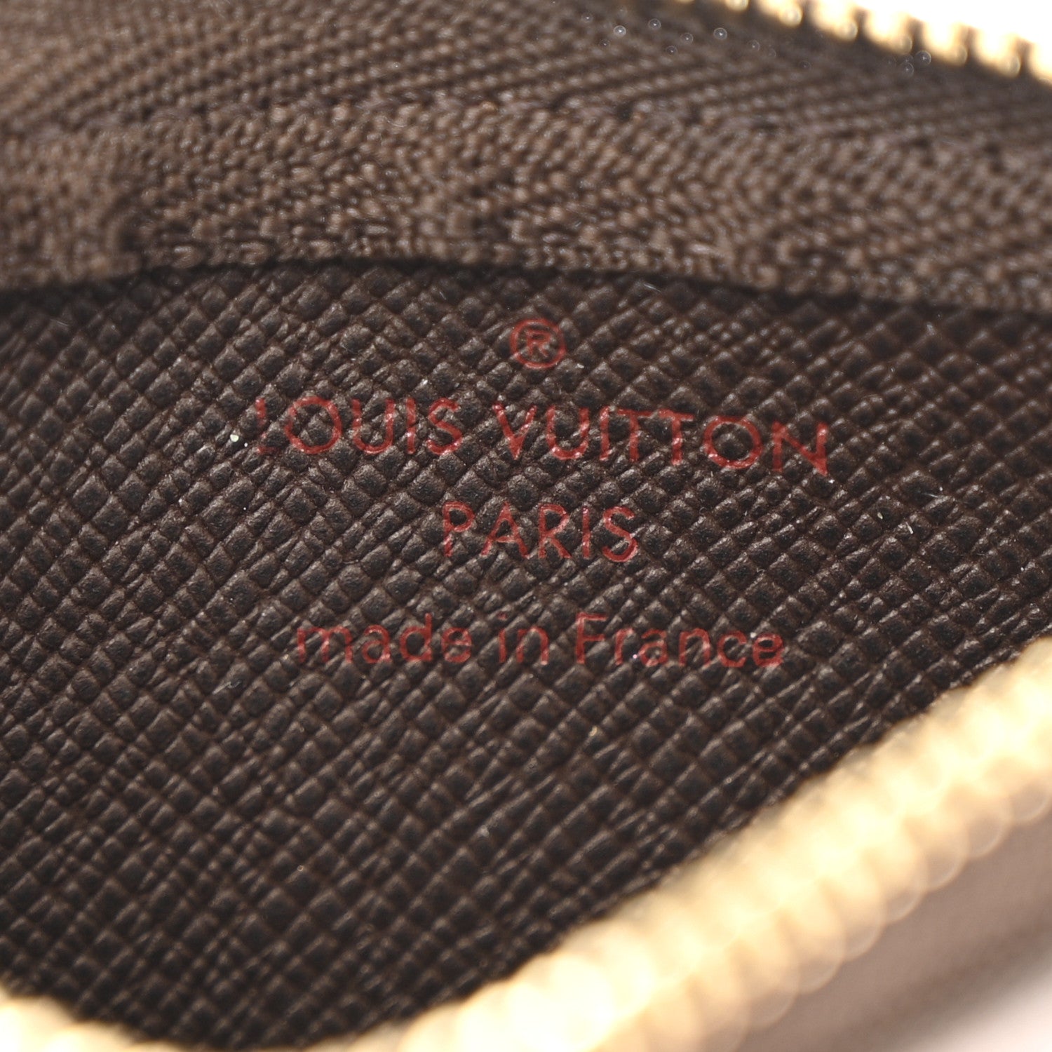 Louis Vuitton Damier Ebene Key Pouch 6 of 9