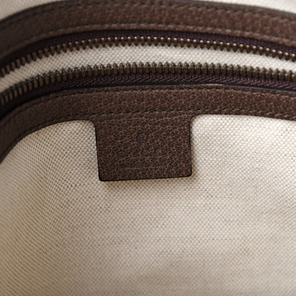 Gucci GG Supreme Monogram Web Medium Ophidia Messenger Bag Brown 5 of 9