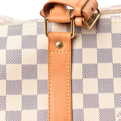 Louis Vuitton Damier Azur Keepall 50 11 of 15
