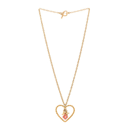 Louis Vuitton Sweet Monogram In My Heart Necklace Gold 3 of 7