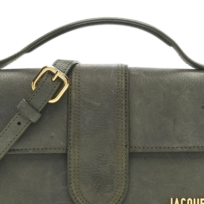 Jacquemus Nubuck Le Grand Bambino Dark Green 7 of 15