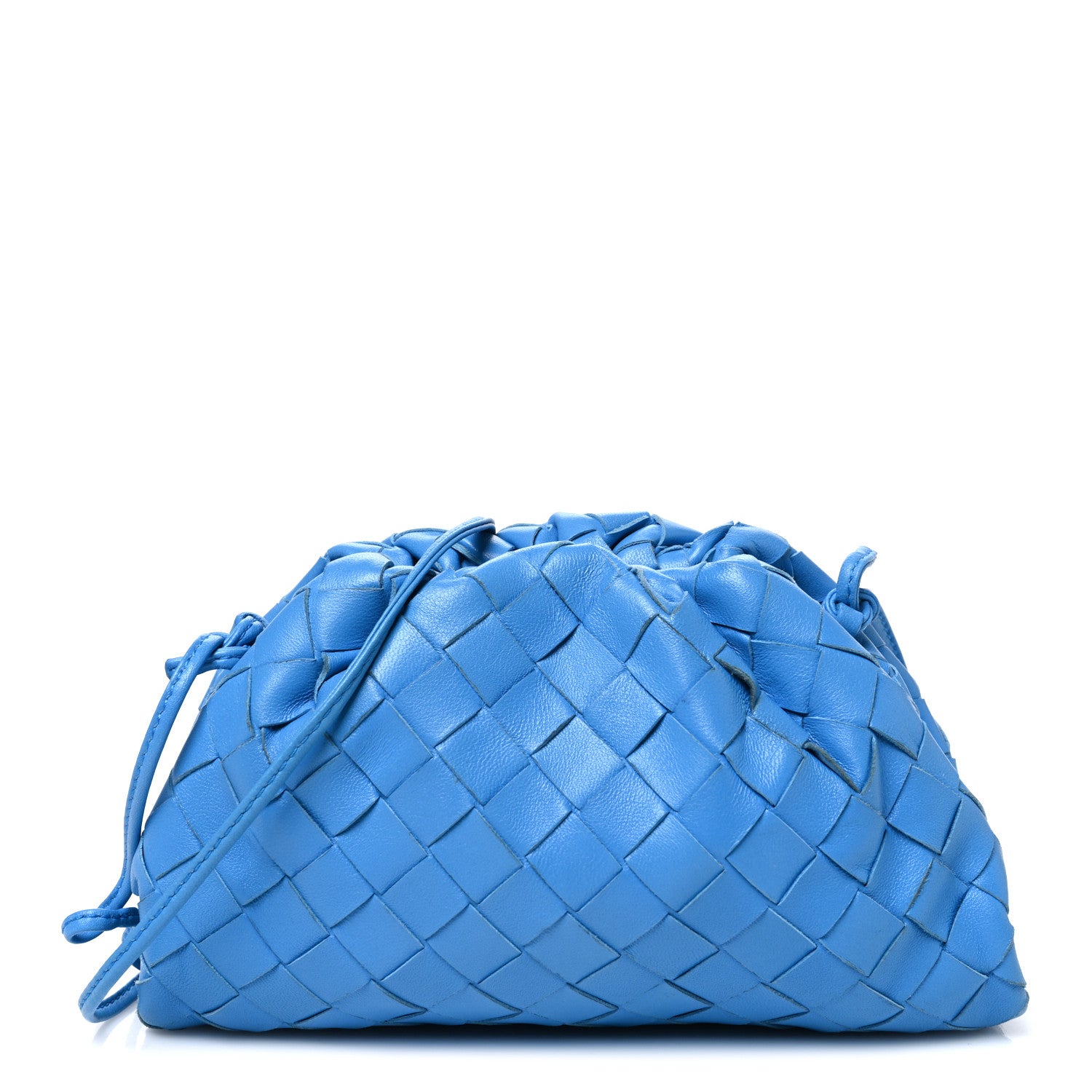 Bottega Veneta Nappa Intrecciato The Mini Pouch Swimming Pool 1 of 10
