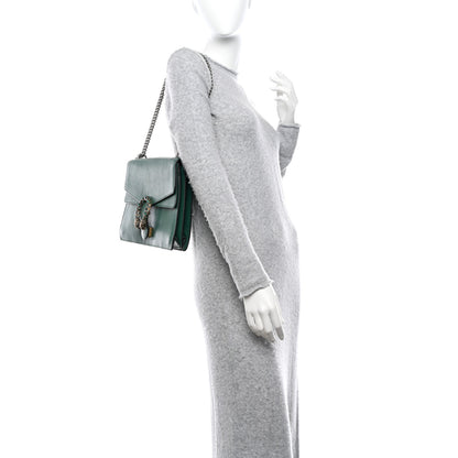 Gucci Dollar Calfskin Crystal Medium Dionysus Shoulder Bag Emerald 2 of 11