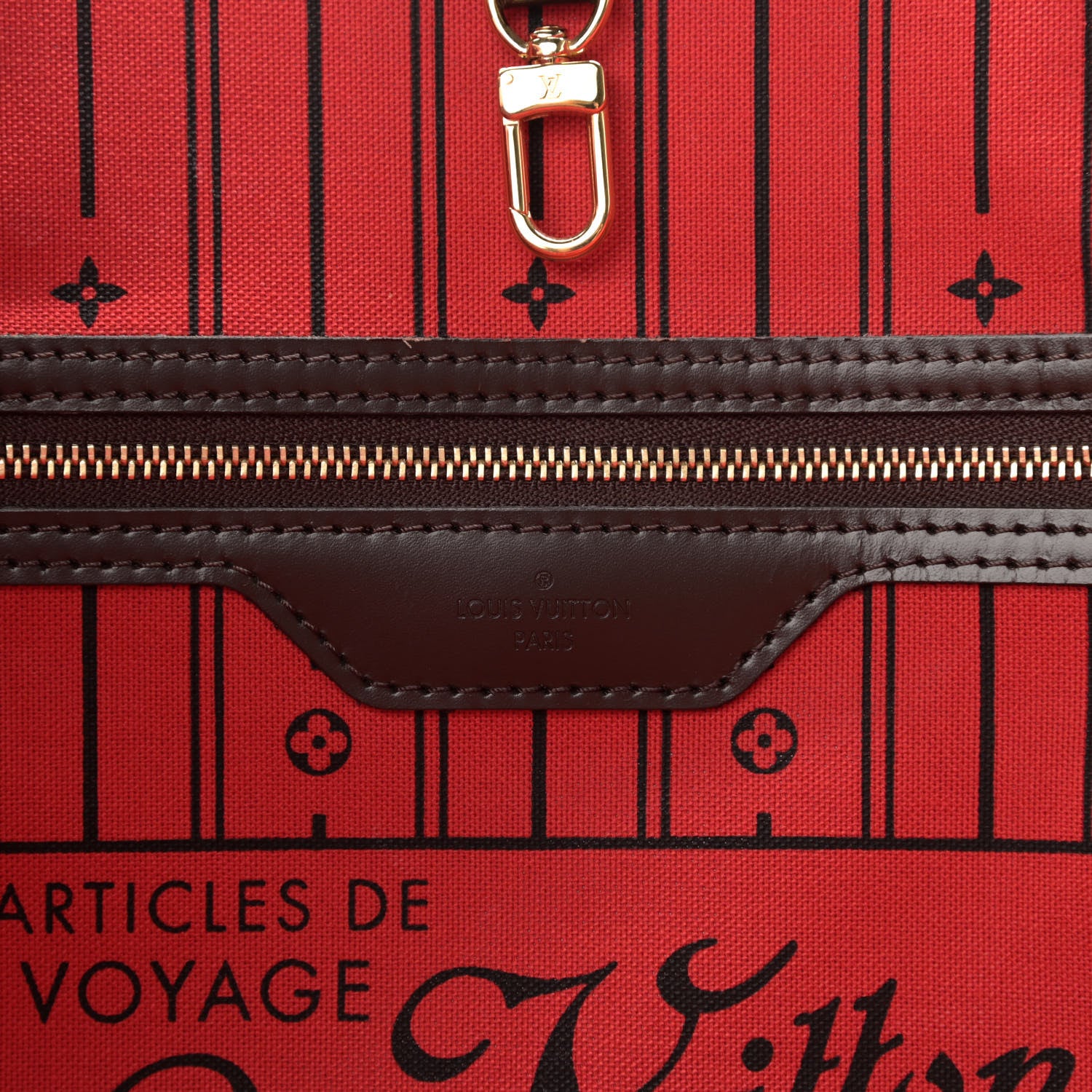 Louis Vuitton Damier Ebene Neverfull GM 6 of 13