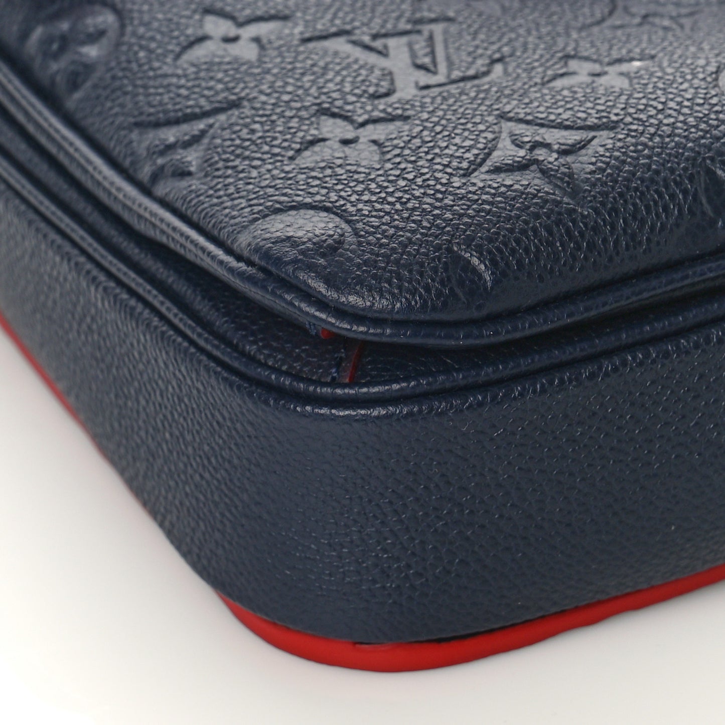 Empreinte Pochette Metis Marine Rouge