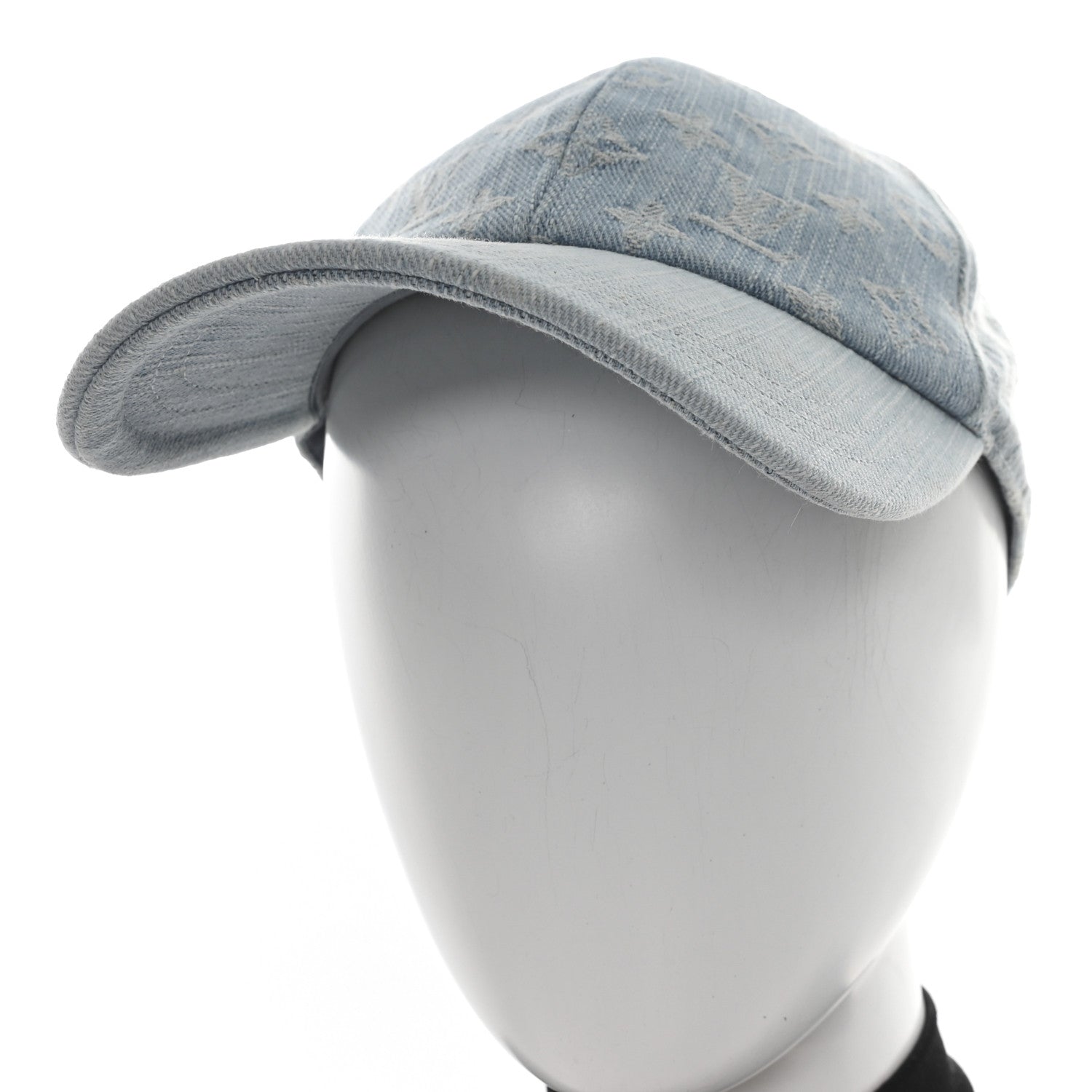 Louis Vuitton Monogram Denim Cap L Blue 1840567 – FASHIONPHILE