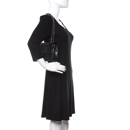 Chanel Lambskin Quilted Medium Double Flap Black 2 of 13