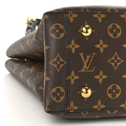 Louis Vuitton Monogram Flower Tote Black 8 of 9