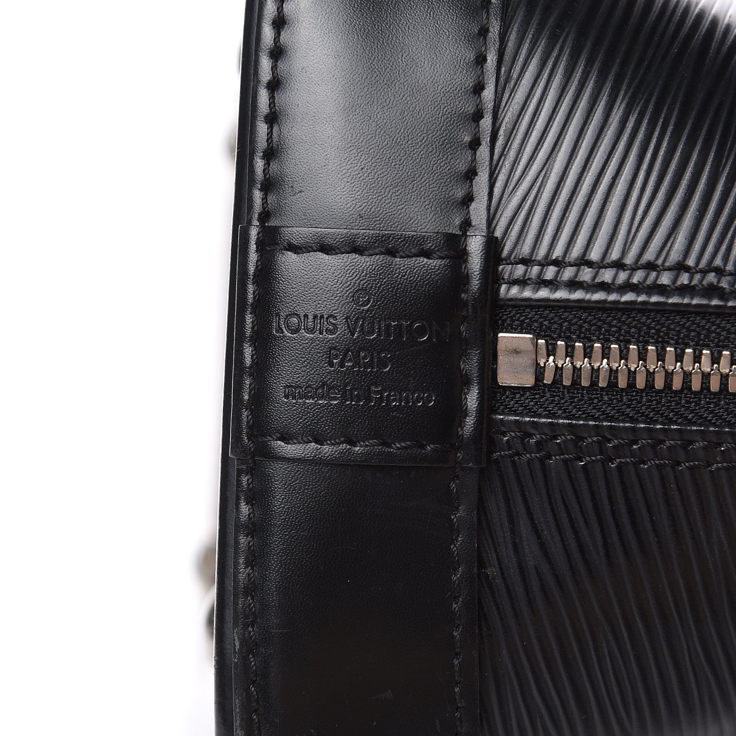 Louis Vuitton Epi Alma PM Black 8 of 18