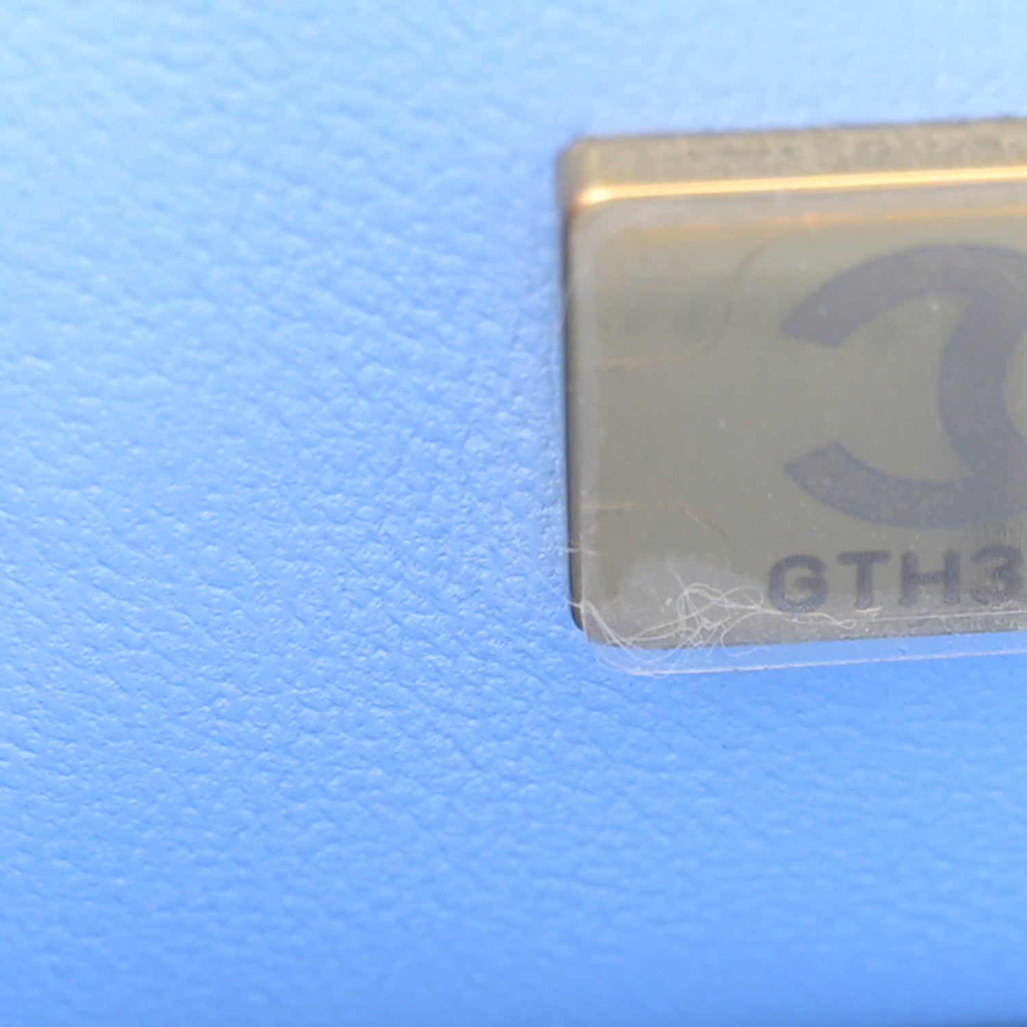 Chanel Caviar Quilted Small Double Flap Light Blue 7 of 10