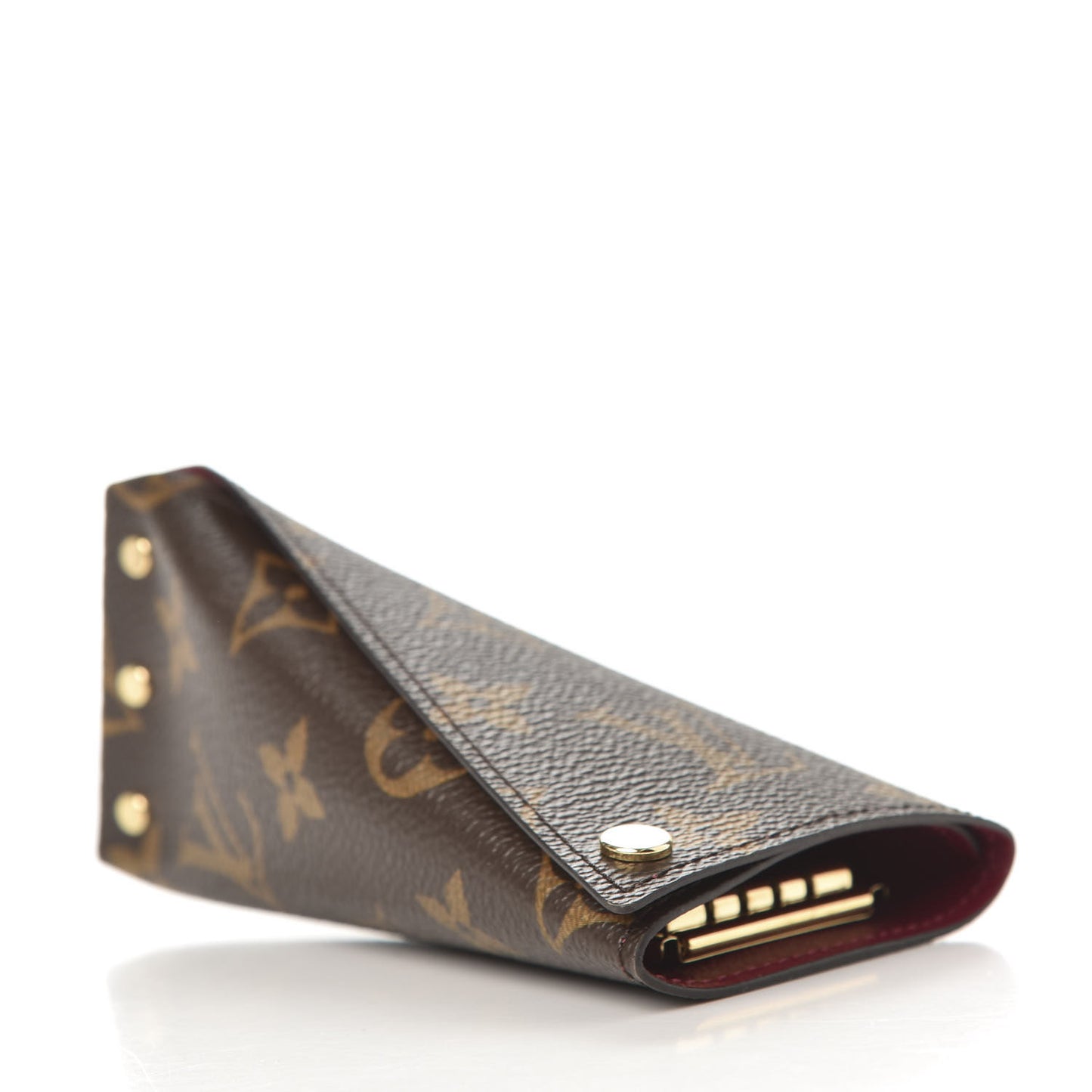 Monogram Berlingot Key Holder Fuchsia