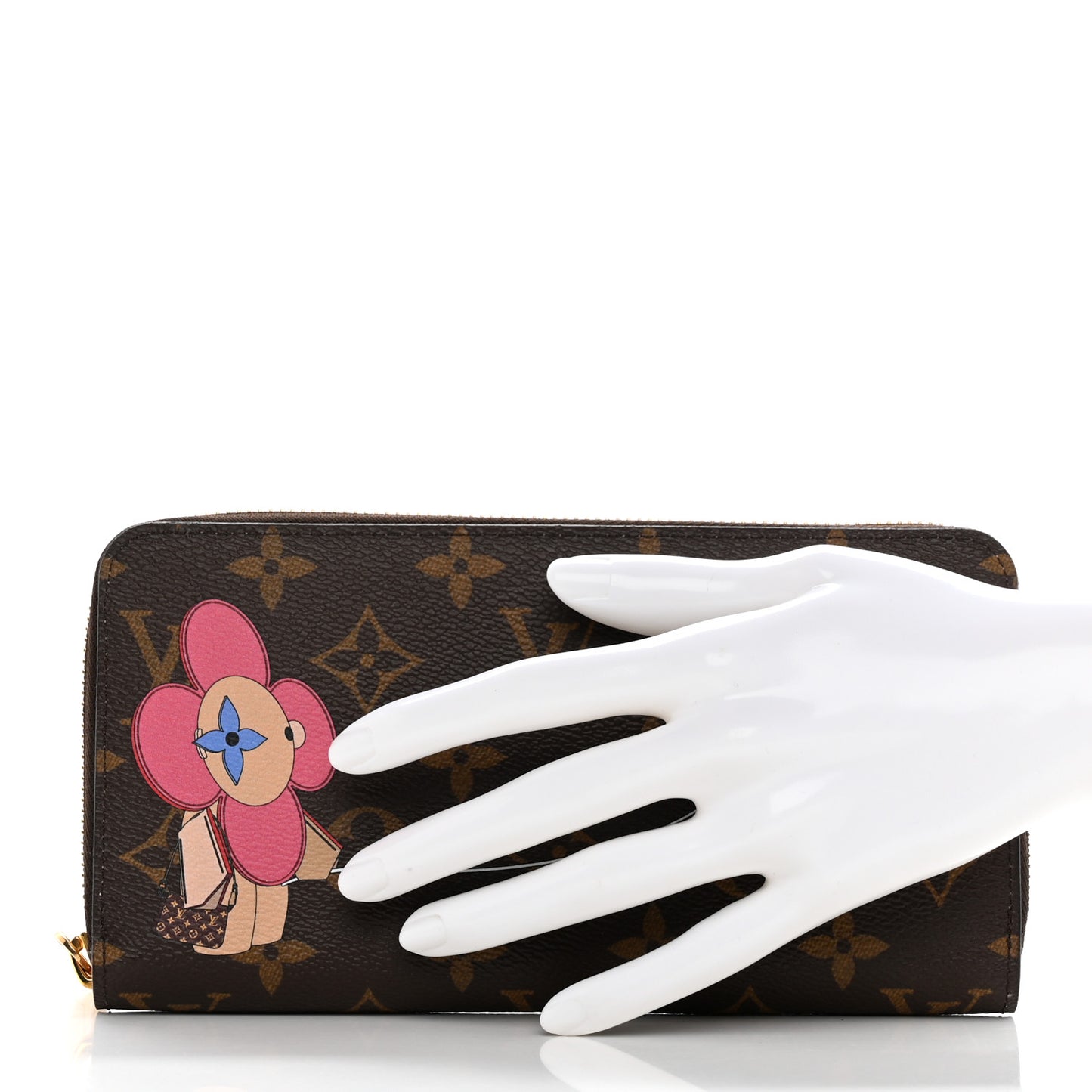 Monogram 2019 Christmas Animation Zippy Wallet Rose Ballerine