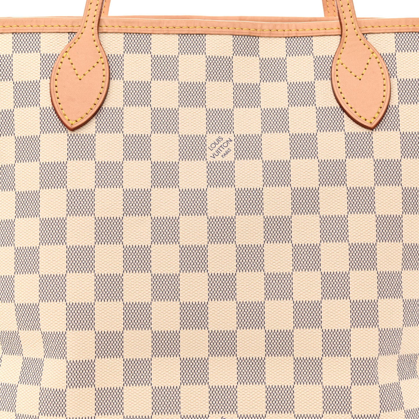 Damier Azur Neo Neverfull MM Rose Ballerine
