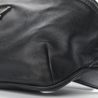 Saint Laurent Calfskin Monogram Belt Bag Black 10 of 14