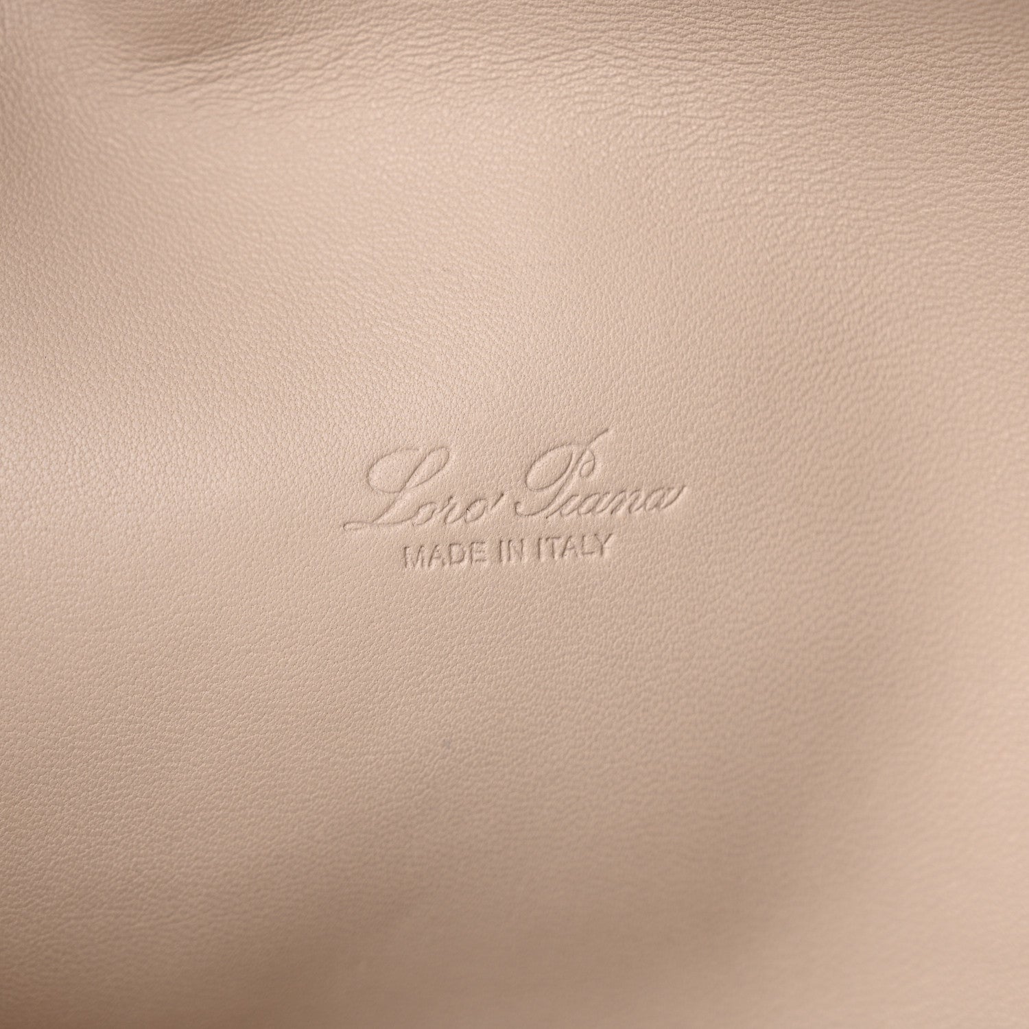 Loro Piana Grained Calfskin Extra Pocket L27 Light Travertine 6 of 9