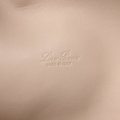 Loro Piana Grained Calfskin Extra Pocket L27 Light Travertine 6 of 9