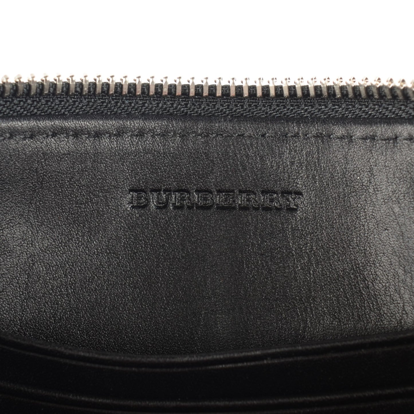 Mega Check Peyton Crossbody Clutch Bag Black