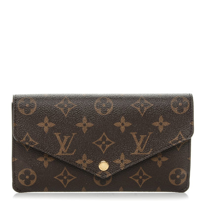 Louis Vuitton Monogram Jeanne Wallet Rose Ballerine 1 of 7
