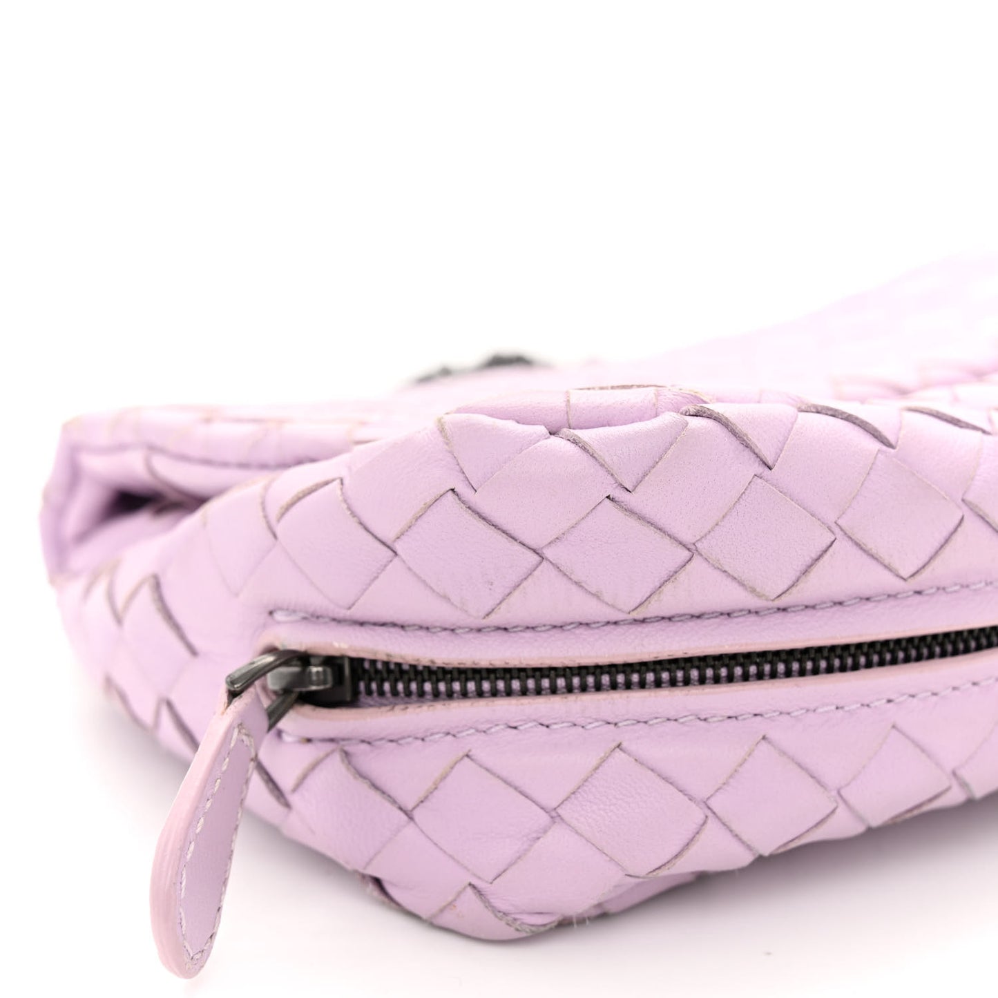 Nappa Intrecciato Small Chain Crossbody Parme