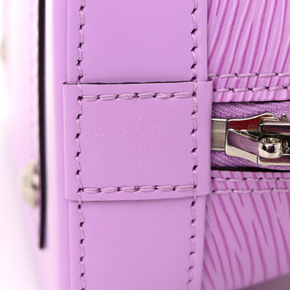 Louis Vuitton Epi Jacquard Alma BB Lilac 6 of 9