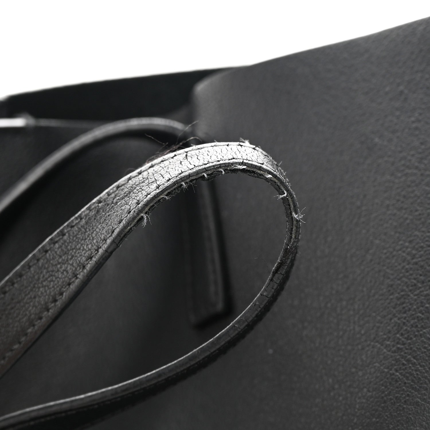 Saint Laurent Calfskin Large Shopping Tote Black 16 of 20