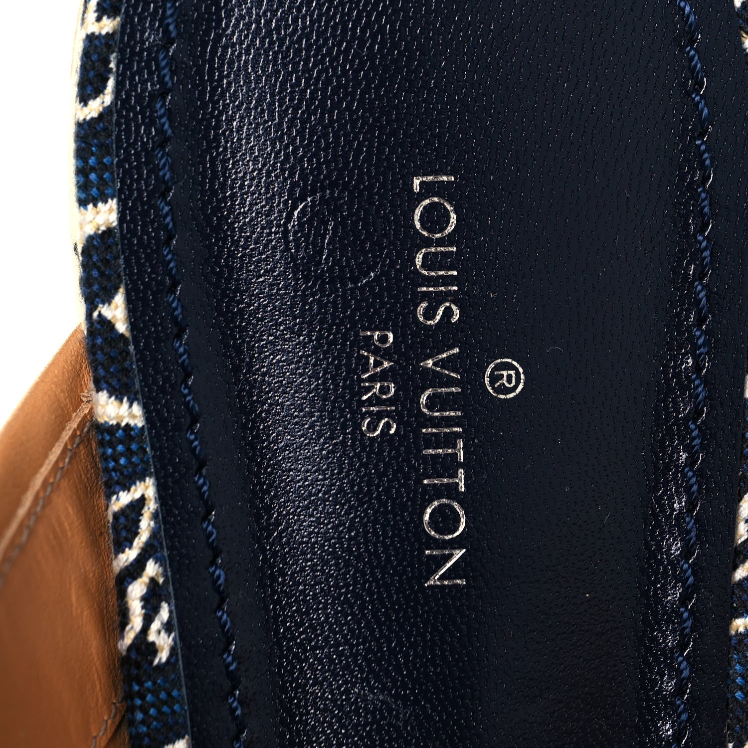 Louis Vuitton Since 1854 Sofia Flat Mule 40 Blue 9 of 11
