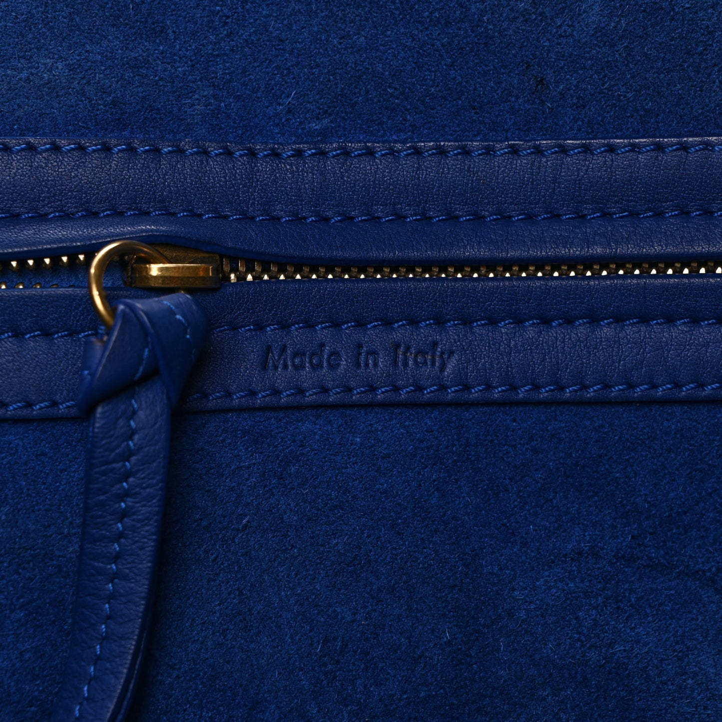 Supple Calfskin Medium Phantom Luggage Indigo