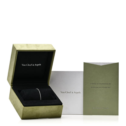 Van Cleef & Arpels 18K White Gold Perlee Pearls of Gold Bracelet S 9 of 9