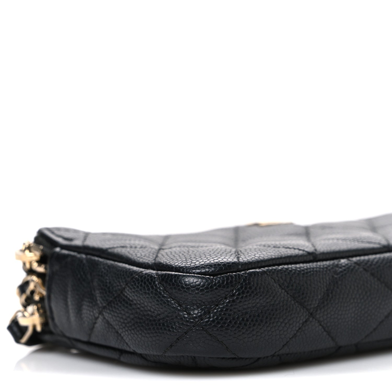 Chanel Caviar Quilted Small Clutch With Chain Black 10 of 11