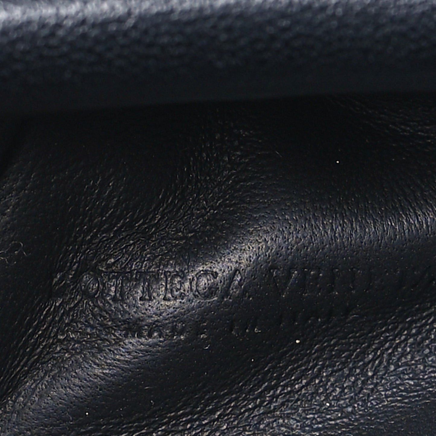 Nappa Intrecciato The Mini Pouch Black