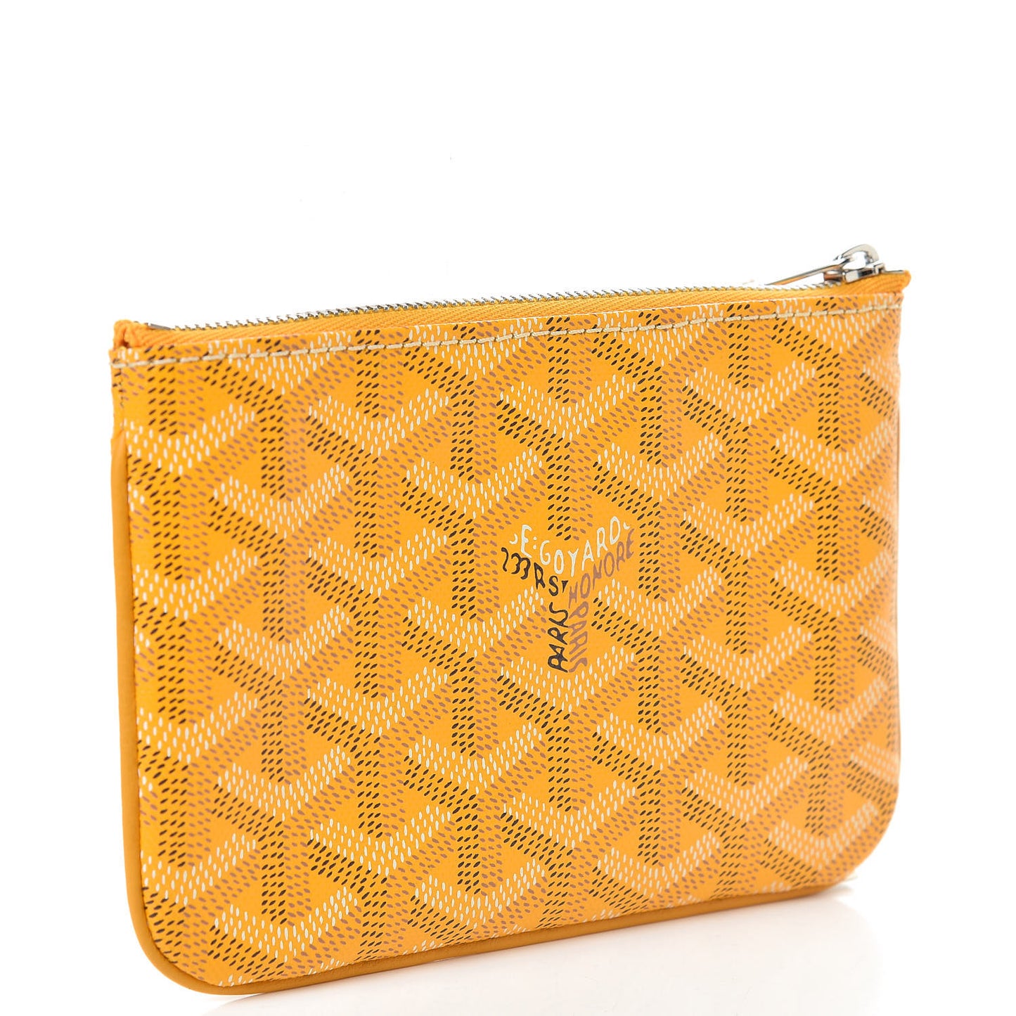 Goyardine Mini Senat Pochette Yellow