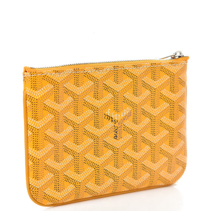 Goyard Goyardine Mini Senat Pochette Yellow 3 of 6
