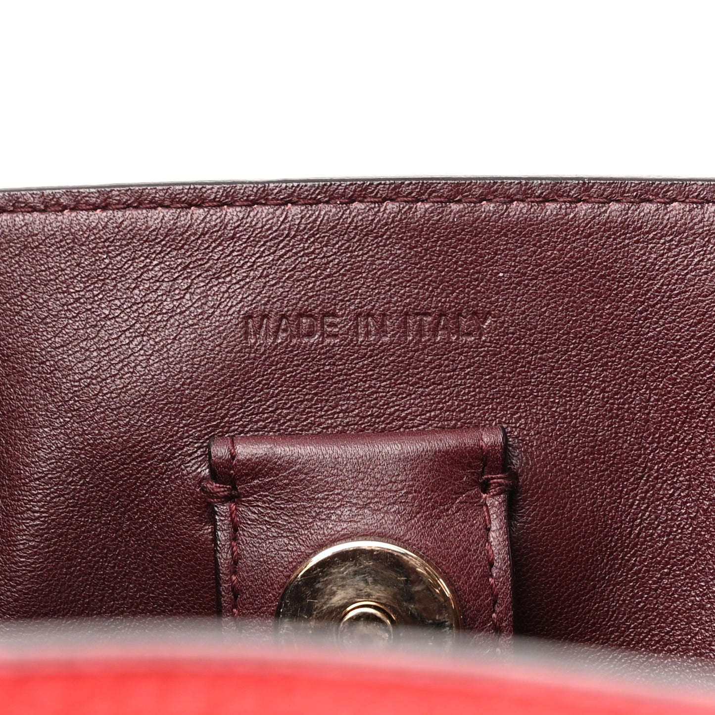 Calfskin Medium Diorissimo Tote Red