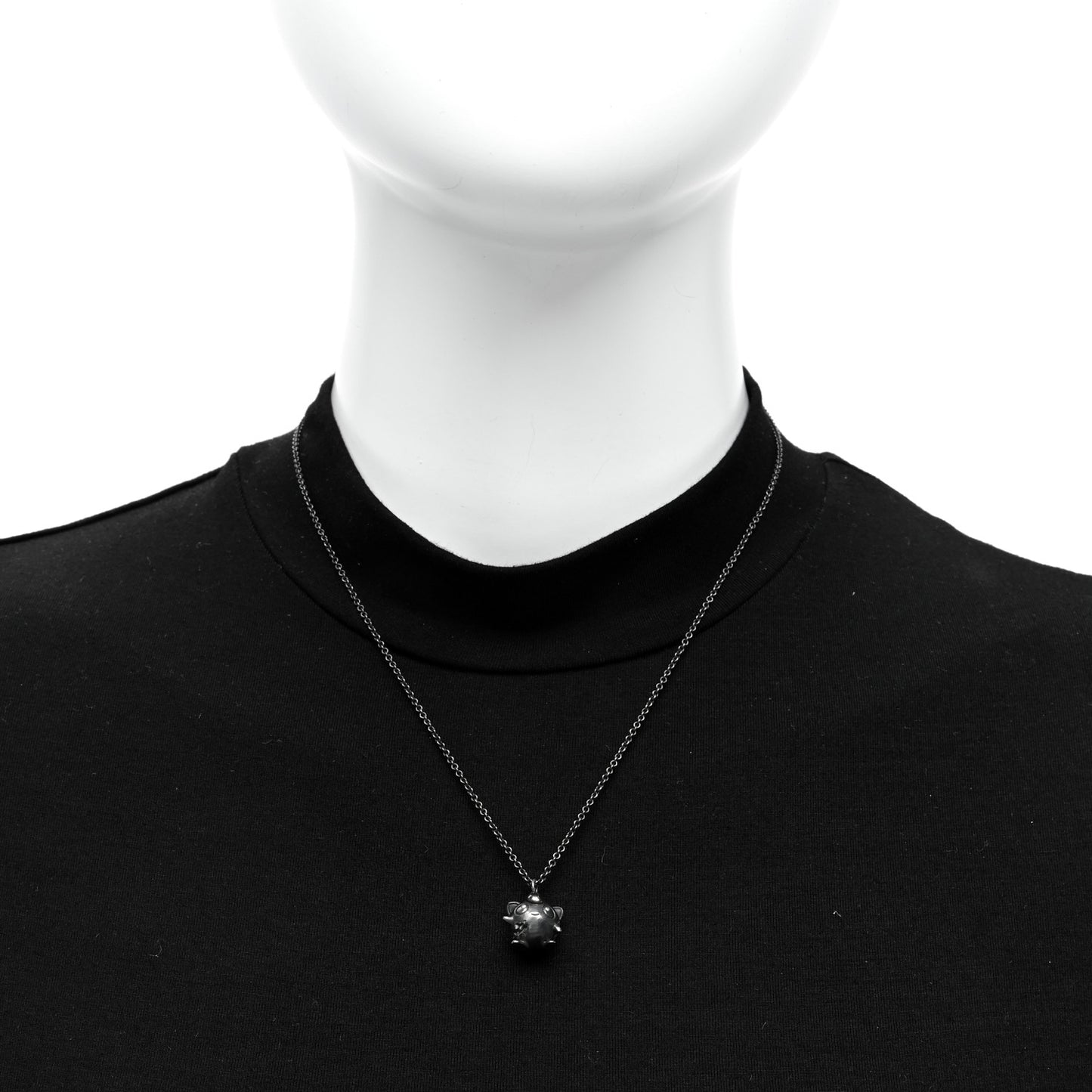 X ARSHAM STUDIOS X POKEMON Sterling Silver Diamond JigglyPuff Pendant Necklace