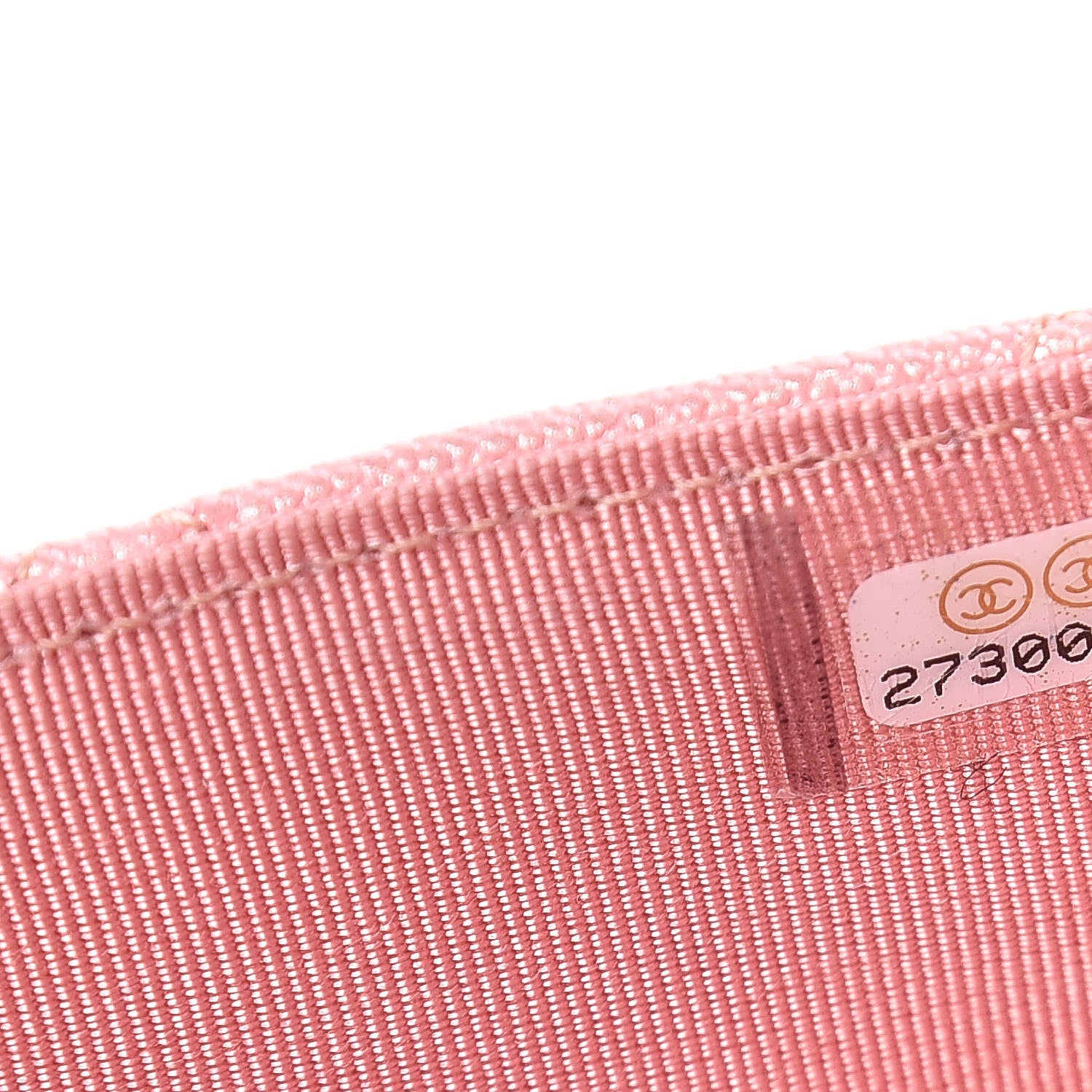 Chanel Iridescent Caviar Quilted Wallet on Chain WOC Rose Pink 8 of 11