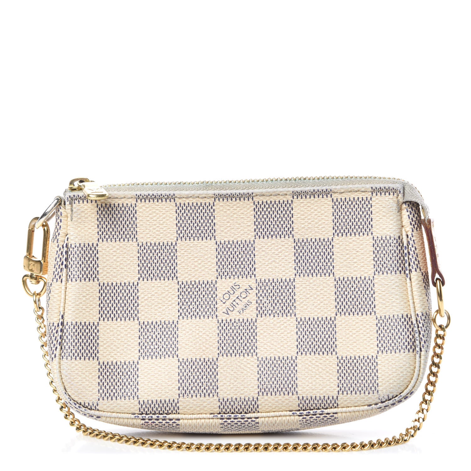 Louis Vuitton Damier Azur Mini Pochette Accessories 1 of 14
