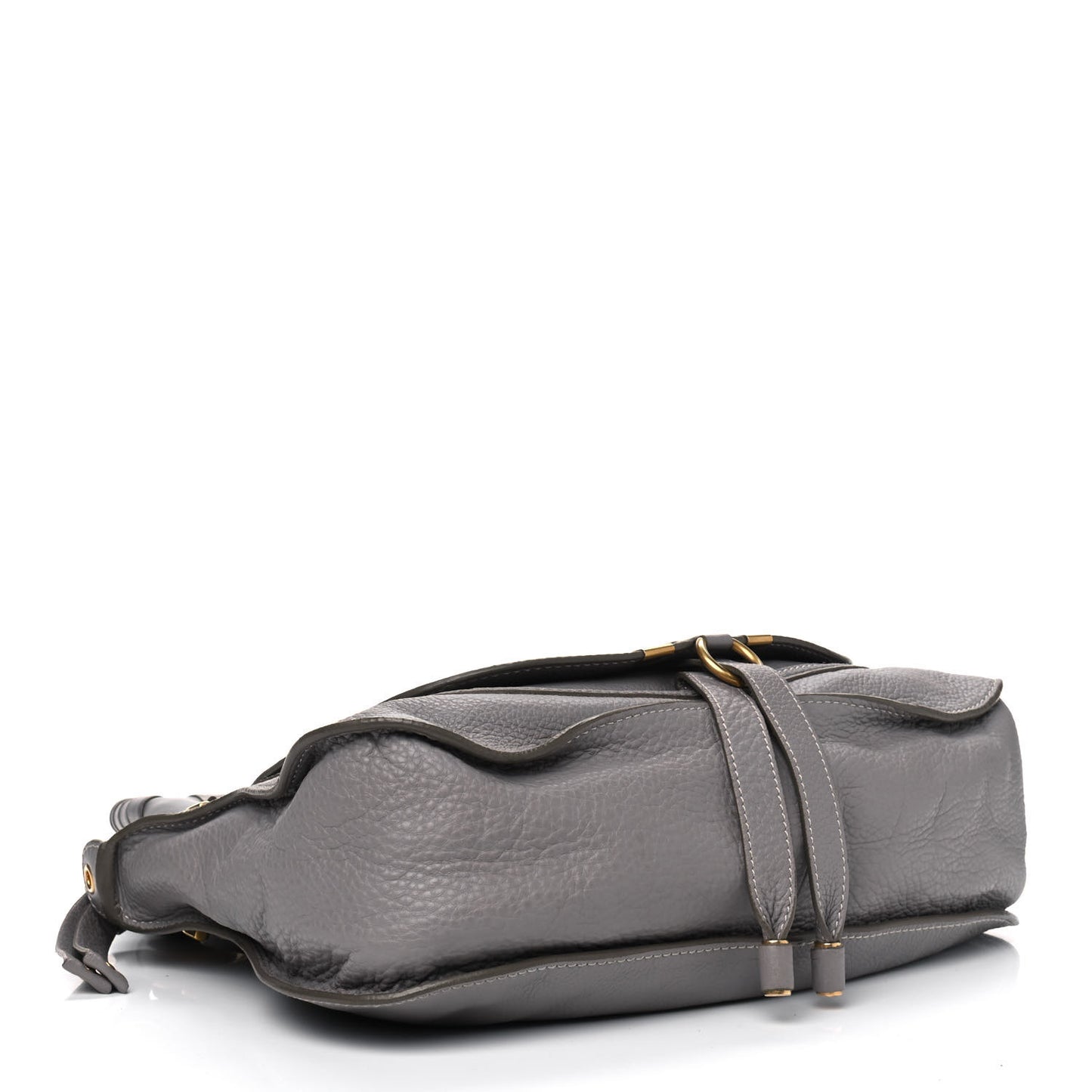 Calfskin Medium Marcie Satchel Cashmere Grey