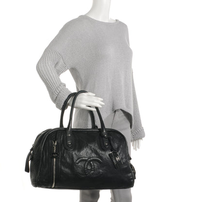 Chanel Calfskin Large Bowler Black 2 of 7