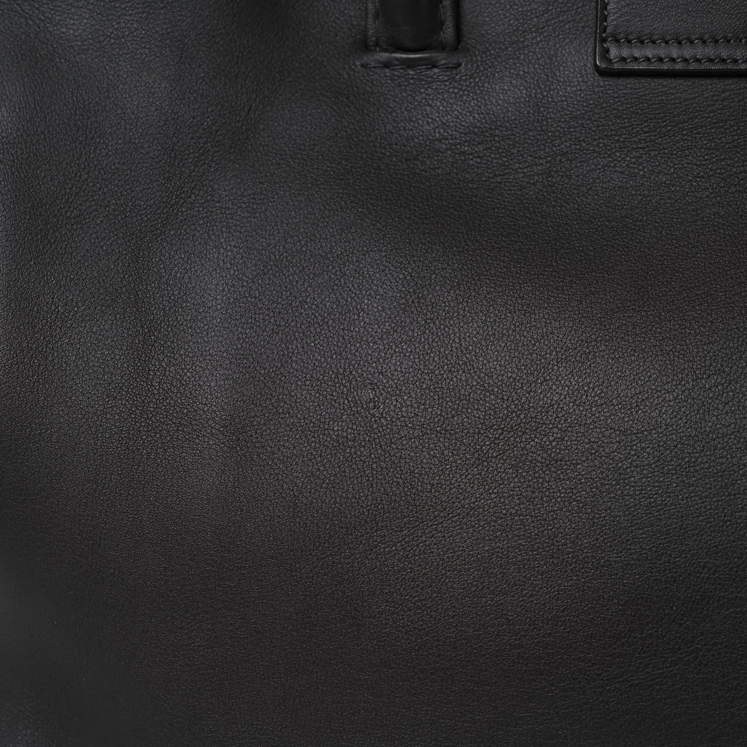 Saint Laurent Calfskin Crocodile Embossed Small Monogram Downtown Cabas Earth 16 of 20