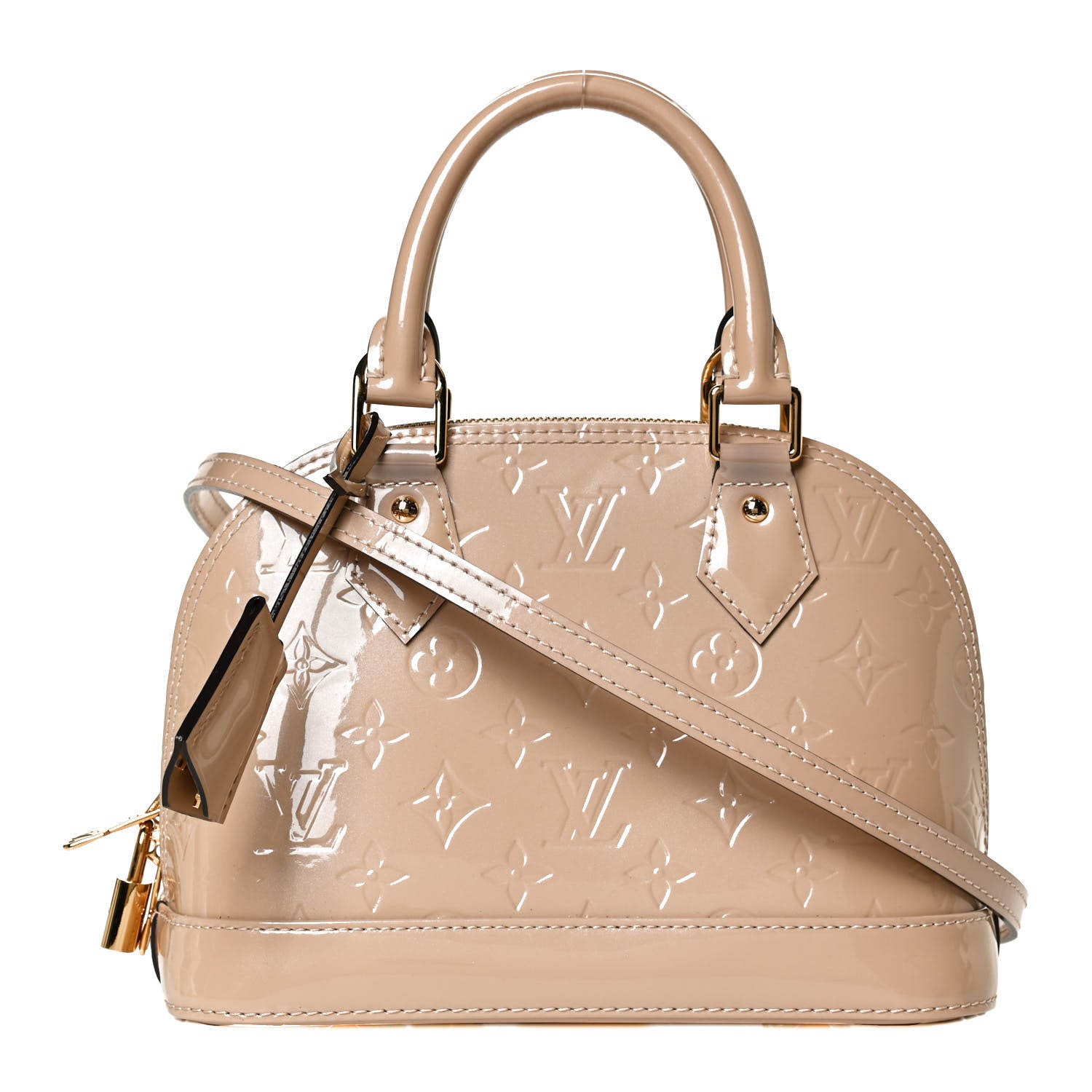 Louis Vuitton Vernis Alma BB Dune 1 of 11