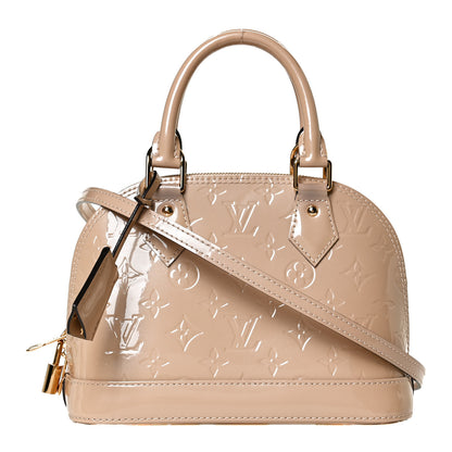 Louis Vuitton Vernis Alma BB Dune 1 of 11