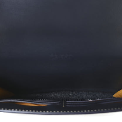 Goyard Goyardine Calfskin Chypre Wallet Pouch Navy 5 of 9