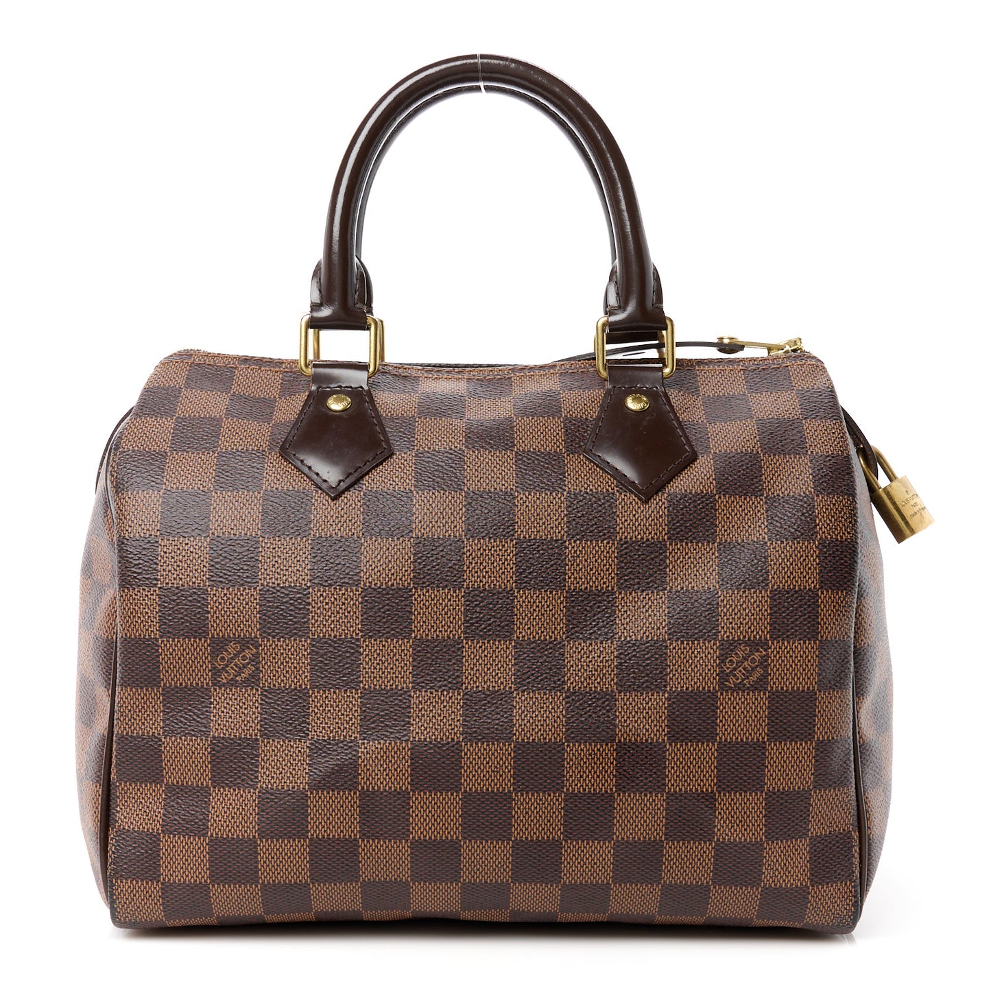 LOUIS VUITTON Damier Ebene Speedy 25