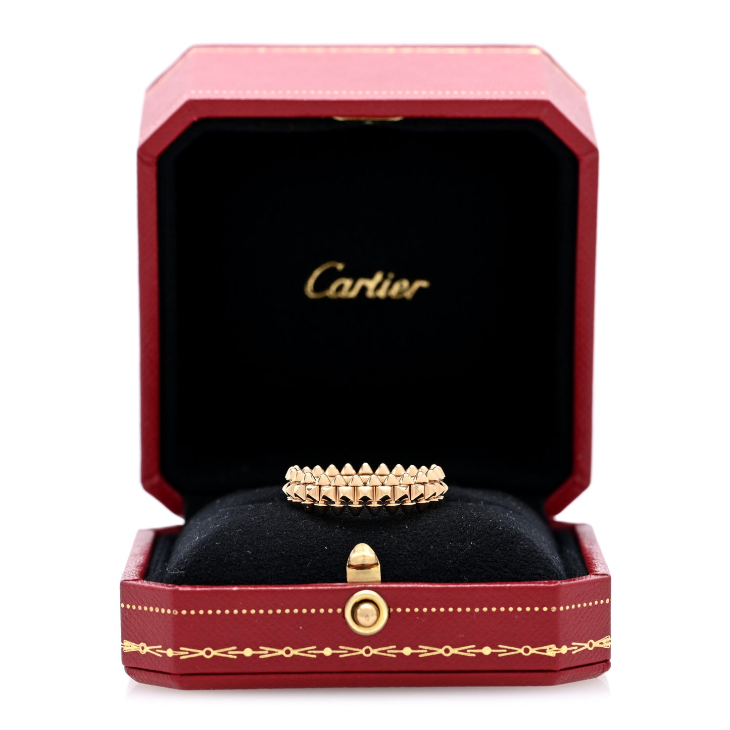 18K Pink Gold SM Clash De Cartier Ring 60 9