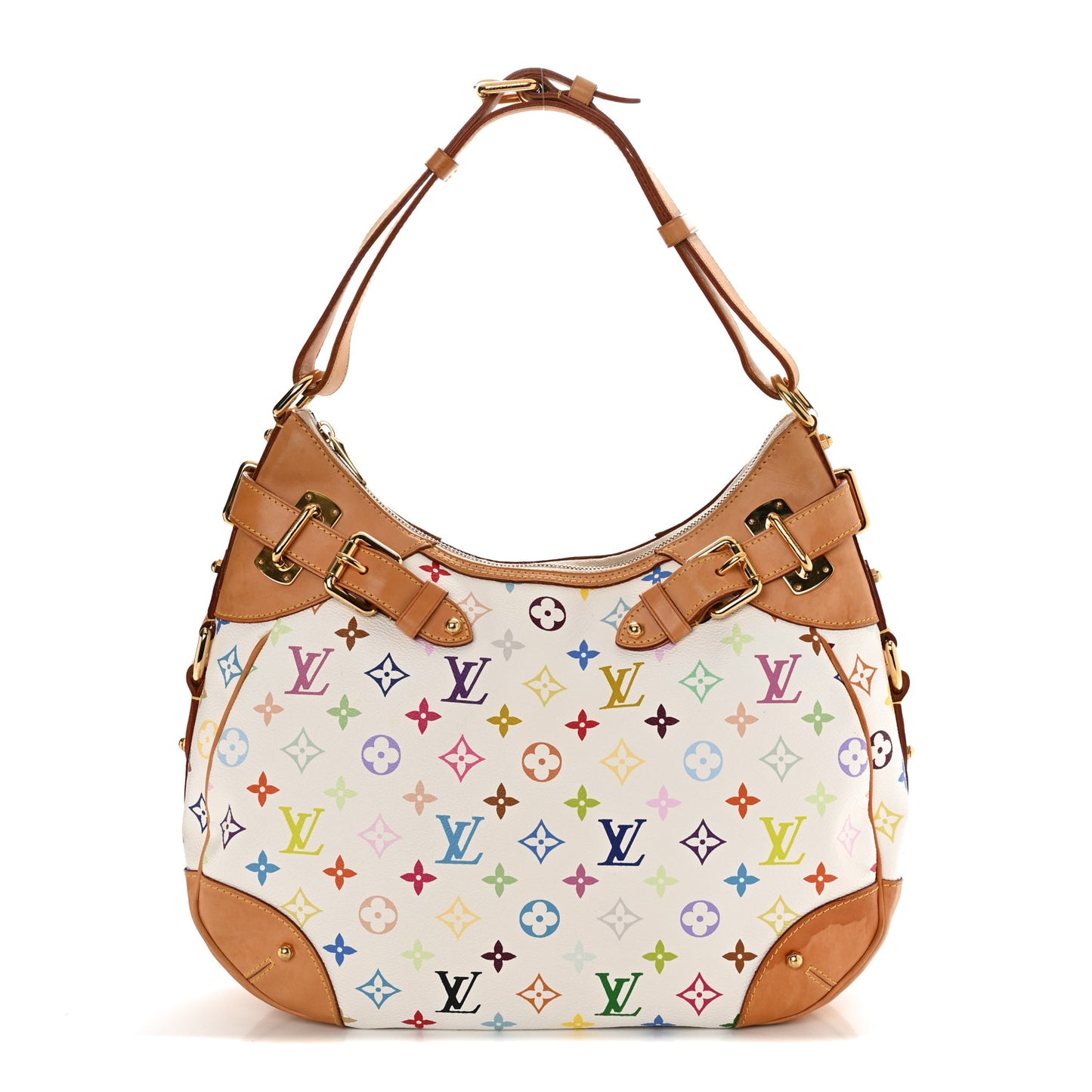 Monogram Multicolor Greta White